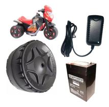 Roda Traseira, Carregador E Bateria Da Ban Moto Bandeirante Roda Traseira, Carregador E Bateria Da Ban Moto Bandeirante
