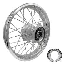 Roda Traseira Completa Nxr Bros 125 150 160 Raio 4m Faixa