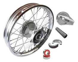 Roda Traseira Completa Nxr Bros 125 150 160 Raio 4m Roda Traseira Completa Nxr Bros 125 150 160 Raio 4m