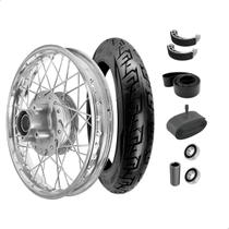 Roda Traseira Completa Pop 100 110i 4mm Alinhada Montada