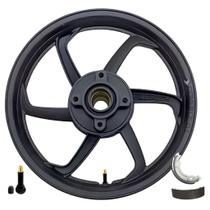 Roda Traseira Liga Leve Pop 100 110 110i Rodão 2015 Preto Fabreck Premium