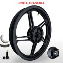 Roda Traseira Liga Leve Tambor Cg 125 Cargo 2016 Fabreck Premium Roda Traseira Liga Leve Tambor Cg 125 Cargo 2016 Fabreck Premium