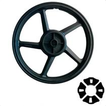 Roda Traseira Liga Leve Ybr Factor Fazer 125 150 Preta 5p Roda Traseira Liga Leve Ybr Factor Fazer 125 150 Preta 5p
