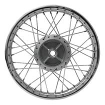 Roda Traseira Montada Alinhada Titan 150 160 Fan 150 160 Start Raio Cromado 4mm