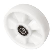 Roda Traseira Nylon Paleteira 180x50mm Rolamento Duplo (6204-2RS) Suporta Até 5T