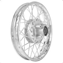 Roda Traseira Pop 100 Pop 110i 4mm Cromado Raiada Alinhada