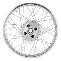 Roda Traseira Tambor Titan 125 2000 a 2004 Fan 2005 a 2008 Aro Cromado Tork Raio 4mm