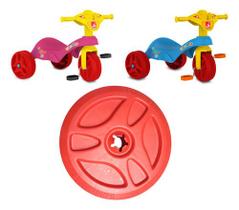 Roda Traseira Triciclo Tico-tico Brinquedos Bandeirante Roda Traseira Triciclo Tico-tico Brinquedos Bandeirante