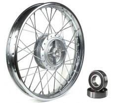 Roda Traseira Ybr 125 00/08 Factor 125 4mm Com Rolamentos Roda Traseira Ybr 125 00/08 Factor 125 4mm Com Rolamentos