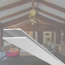 Rodaforro Perfil U Permatti para Acabamento Lateral 1,2MMX2,5CMX3,00m (Barra) Branco Branco Rodaforro Perfil U Permatti para Acabamento Lateral 1,2MMX2,5CMX3,00m (Barra) Branco Branco