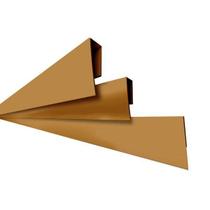 Rodaforro Perfil U Polifort para Acabamento Lateral 8mm X 3cm X 3,00m (barra) Rodaforro Perfil U Polifort para Acabamento Lateral 8mm X 3cm X 3,00m (barra)