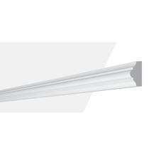 Rodameio de Poliestireno 13MMX200CMX2,3CMM3 Gart Branco Espresso Rodapés