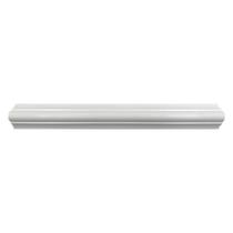 Rodameio de Poliestireno Frisado 3,5cm x 2,40m Rende 2,40 Metros Casa Grassi Branco Rodameio de Poliestireno Frisado 3,5cm x 2,40m Rende 2,40 Metros Casa Grassi Branco