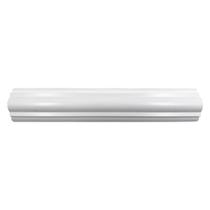 Rodameio de Poliestireno Scandian 18mmx5cmx2,40m Metro Linear - caixa com 2,4 m - Branco