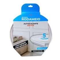 Rodameio Eva Branco Autocolante 3,8cm X 1cm Flexível Premium