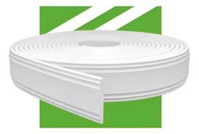 Rodameio Eva Flexível Autocolante 7Cm Rolo 10M Branco Rm610