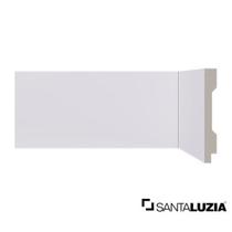Rodape 7cm Liso Branco Poliestireno Lev71 - Santa Luzia