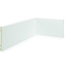 Rodapé Alizar de Poliestireno 10cmX15mmX2,40m Liso NFR