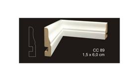 RODAPÉ CAVIMAD C/ PASSA FIO 15 x 60 - CC89 6 BARRAS RODAPÉ CAVIMAD C/ PASSA FIO 15 x 60 - CC89 6 BARRAS