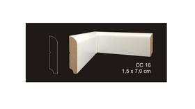 RODAPÉ CAVIMAD C/ PASSA FIO 15 x 70 - CC16 15 BARRAS RODAPÉ CAVIMAD C/ PASSA FIO 15 x 70 - CC16 15 BARRAS