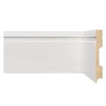Rodapé de MDF 12cmX15mmX2,40m com Friso 1202 Rodapé de MDF 12cmX15mmX2,40m com Friso 1202