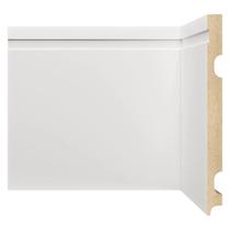 Rodapé de MDF 20cmX15mmX2,40m com Friso 2002 Rodapé de MDF 20cmX15mmX2,40m com Friso 2002