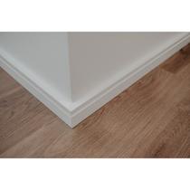 Rodapé de Mdf 7cm X 15mm X 1.85m Revestido Frisado