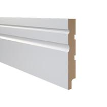Rodapé de MDF Durafloor Essencial E-02 Branca Polar 150mm x 18mm x 2100mm Rodapé de MDF Durafloor Essencial E-02 Branca Polar 150mm x 18mm x 2100mm