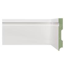 Rodapé de MDF Frisado de 12cmX2,40m Rende 2,4m 1202 Rodapé de MDF Frisado de 12cmX2,40m Rende 2,4m 1202