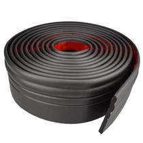 Rodapé de parede FONUNO 10 cm de largura, 5 m de comprimento, preto Rodapé de parede FONUNO 10 cm de largura, 5 m de comprimento, preto