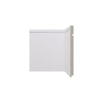 Rodapé de Poliest 546 Branco com 25cm Santa Luzia