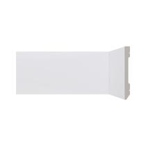 Rodapé de Poliestireno 10cm Liso Branco 2M - Santa Luzia Rodapé de Poliestireno 10cm Liso Branco 2M - Santa Luzia
