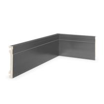 Rodapé de Poliestireno 10cmX15mmX2,40m Frisado NFR