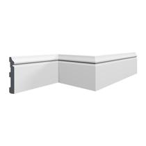 Rodapé de Poliestireno 12cm x 15mm x 2m Cf12 HD Homestar - caixa com 6 m - Branco