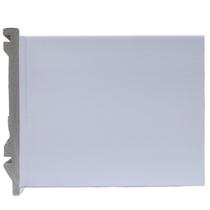 Rodapé de Poliestireno 15CMX15MM Liso 2,4METRO Linear Branco Graddus 2,4 m - Branco