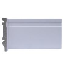 Rodapé de Poliestireno 2,4 m - Branco