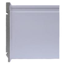 Rodapé de Poliestireno 2,4 m - Branco
