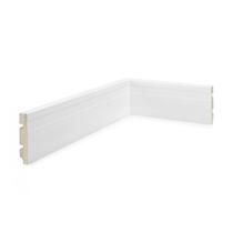 Rodapé de Poliestireno Barra 7x240cm Frisado Nfr Light