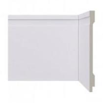 Rodapé De Poliestireno Branco Friso Lev152 Santa Luzia 150x2400mm Rodapé De Poliestireno Branco Friso Lev152 Santa Luzia 150x2400mm