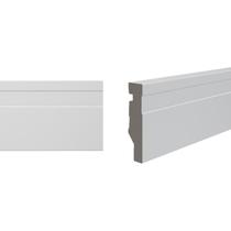 Rodapé de poliestireno Durafloor Maxx M-01 70 branco Rodapé de poliestireno Durafloor Maxx M-01 70 branco