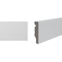 Rodapé de poliestireno Durafloor Maxx M-02 70 branco Rodapé de poliestireno Durafloor Maxx M-02 70 branco