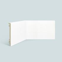 Rodapé de Poliestireno Espaço Branco 150mm x 15mm x 2200mm Rodapé de Poliestireno Espaço Branco 150mm x 15mm x 2200mm