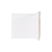 Rodapé de Poliestireno Frisado 200cm X 15mm X 2,40m Branco