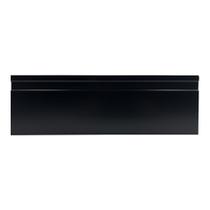 Rodapé de Poliestireno Frisado 2,4 m - Preto