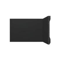 Rodapé de Poliestireno LEV151 Preto 15x1,3x240 Santa Luzia Rodapé de Poliestireno LEV151 Preto 15x1,3x240 Santa Luzia