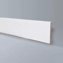 Rodapé de Poliestireno Liso 2,44 m - Branco