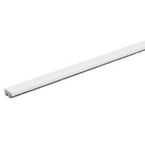 Rodapé de Poliestireno Liso Branco 240x3cm Aramaico Branco