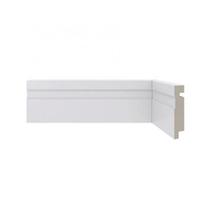 Rodapé de Poliestireno Santa Luzia 456 Branco 70mm x 16mm x 2400mm Rodapé de Poliestireno Santa Luzia 456 Branco 70mm x 16mm x 2400mm