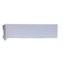 Rodapé de Poliestireno Slim 2,4 m - Branco