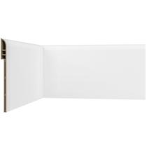 Rodapé de WPC Modaza Boleado Branco 7 x 285 cm